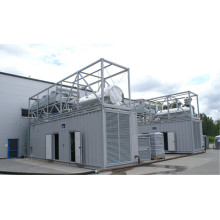 CHP Cchp Gas Generator Elektro Start 700kw 50Hz